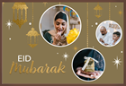 Chocolade fotokaart Eid Mubarak 